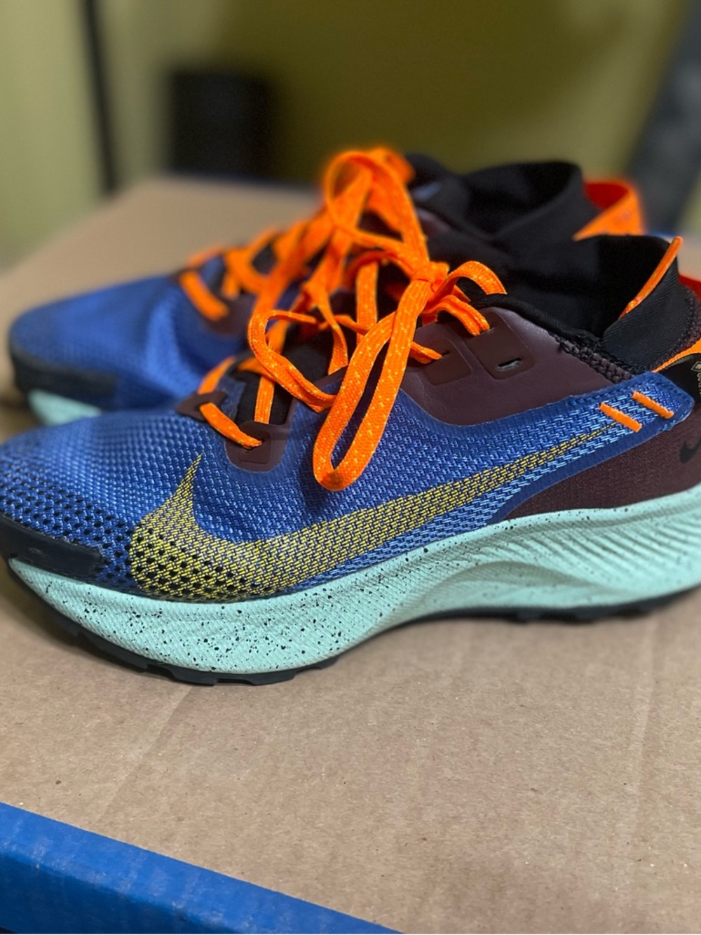 Nike Pegasus Trail 2 Gore-Tex Big Kids 5.5Y Trail Running Shoes Water Proof